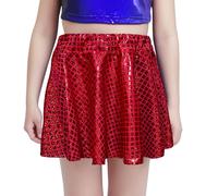 MOVAWAKY Girls Tutu Skirt, Kids Ballet Outfit School Skirt Girls Red Tutu Ballet Skirts for Girl Pink Outfit 2-3 Years for Birthday Holiday Party Dress Up Costume Layered Skirts Kids