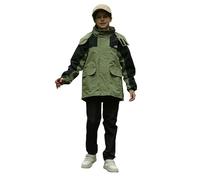 MOVAWAKY Kids Rain Coat, Rain Jacket Boy Breathable Childrens Jacket Boys Raincoat Raincoats Cartoons Clothes Soft Light and Thin for Autumn/Winter 3~15 Years