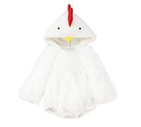 MOVAWAKY Toddler Chick Costume Hooded Top,Chick Cosplay Dress Up Costumes for Boy Girls Baby Onesie Infant My First 1St Easter Costume Easter Decoration First Easter Outfit Baby Girl Clothing Sets