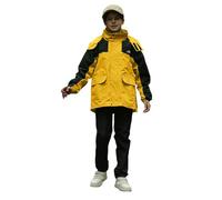 MOVAWAKY Waterproof Jacket, Rain Jacket Girl Kids Windbreaker Lightweight Raincoat Waterproof Running Girl's Lightweight Anti-Fog for Autumn, Winter, Hiking & Outdoors