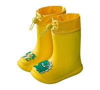 MOVAWAKY Wellingtons Kids, Lightweight Waterproof Rain Boots Baby Booties Rain Boots for Boys Fun Patterns Cute and Fun Styling Fits Ages 1-6 Years Perfectly