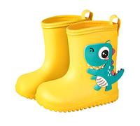 MOVAWAKY Wellingtons Kids, Unisex Children Wellington Boots White Boots Wellies for Girls Fun Patterns Fashionable Girls' Wellies with Pretty Designs for Outdoor Playing