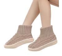 MOVAWAKY Women Plush Soft Slippers,Warm Comfortable Slip On Home Slippers Ladies Size 5 UK with Memory Foam Fluffy Slip-On House Shoes Womens Slipper Mens Non Monkey