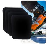 Movbudy 4 PC Ski Snowboard Shin Pads, Update Ski Shin Pads, Widened and Thickened Skiing Shin Protector Ski Shin Guards Boot Inserts Liner Foam Pad for Winter Skiing Snowboarding