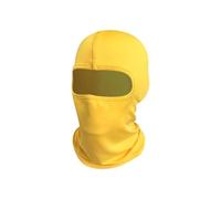 MOVDARL DCNIYT Outdoor Sports Riding or Skiing Face Protection Sunscreen Balaclava, Unisex, Sweat-Absorbing Neck Scarf, Forehead Face Neck Full Face Mask.(Yellow)