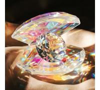Movdyka Crystal Shell Pearl 30th Anniversary Wedding Gifts for Parents