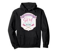 Move Aside Boys Let A Girl Show You How To Row Funny Womens Pullover Hoodie
