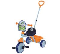 Bluey First Ride On Trike - Licensed Kids' Ride On Toy with Adjustable Handle, Easy-Switch Pedal Clutch, Puncture-Proof Tyres, Steel Frame, Front Mudguard, Rear Storage Suitable age 2 years +