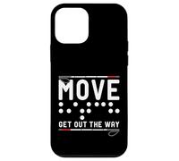 Move Get Out The Way White Cane Awareness Day Case for iPhone 12 mini