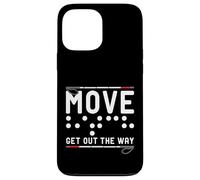 Move Get Out The Way White Cane Awareness Day Case for iPhone 13 Pro Max
