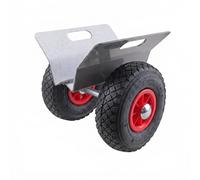 Move It Heavy Duty Panel Dolly 250kg Capacity, Rigid Steel Frame Drywall Trolley with Pneumatic Wheels, Board Panel Door Slab Sheet Material Mover Cart