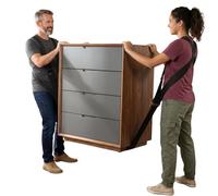 Move It Keypak Shoulder Dolly Straps, Heavy-Duty Furniture & Appliance Moving & Lifting Harness For 2 Person Lifts