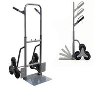 Move It Move-It Heavy Duty Stair Climber Sack Truck 300Kg Capacity Foldable Steel Tri Wheeled Hand Trolley