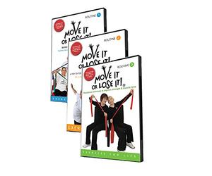 Move it or Lose it: Exercise for Older People - 3 Disk Set