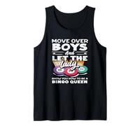 Move Over Boys Bingo Queen Let The Lady Tank Top