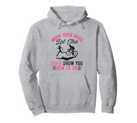 Move Over Boys Let The Girls Show You How To Tri Triathlon Pullover Hoodie