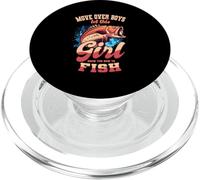 Move Over Boys Let This Girl Show You How To Fish Fishing PopSockets PopGrip for MagSafe