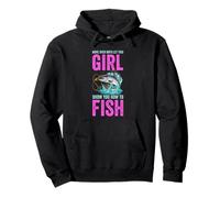 MOVE OVER BOYS LET THIS GIRL SHOW YOU HOW TO FISH Pullover Hoodie