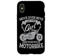 Move Over Boys Let This Girl Show You How To Fix A Motorbike Case for iPhone X/XS