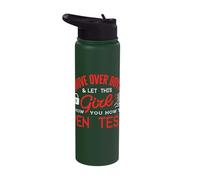 Move Over Boys Pen Test Penetration Tester Cyber Security Stainless Steel Insulated Water Bottle