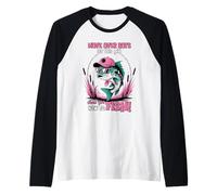 Move Over Boys This Girl Knows How To Fish Womens Fishing Raglan Baseball Tee