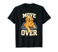 Move Over Funny Dog Owner Humor Design Value Graphic T-Shirt, Men, Black, S