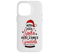 Move over santa here comes grandma,Funny Santa Christmas Paj Case for iPhone 14 Pro Max