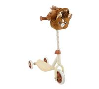 MoVe Pets 2 Go! Cream & Brown Tri Scooter with Pony Pal | Horse 3 Wheels Kids Age 3+ Push Along | Girls or Boys Pets2Go