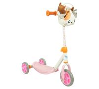 MoVe Pets 2 Go! Kids Tri Scooter with Deatchable Animal Pal Toy | Toddler 3 Wheel Push Along Ride On Scooter | Girls or Boys | Age 3+ (Kitten)