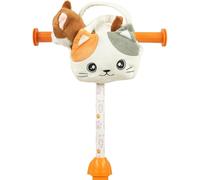MoVe Pets 2 Go! Kids Tri Scooter with Deatchable Animal Pal Toy | Toddler 3 Wheel Push Along Ride On Scooter | Girls or Boys | Age 3+ (Kitten)