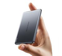 MOVE SPEED MagSafe Power Bank Ultra Slim 5000 mAh Power Bank Small Magnetic Power Bank Wireless Portable Charger Magsafe Battery Compatible with iPhone 17 Pro Air / 16 Pro Max Galaxy (Space Grey)