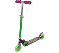 MOVE Teenage Ninja Turtles Kids Folding Kick Scooter - Purple & Green, Green,Purple