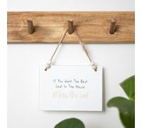 Move The Cat Hanging Sign