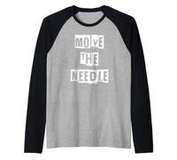 Move the Needle Raglan Baseball Tee