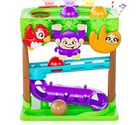 Move2Play, Hungry Jungle Animals, Interactive Toy for 1+ Year Olds, 6 to 12 Months, Baby Toy, 1 Year Old Birthday Gift For Girls, 9-12 Months, 6 7 8 9 10 12+ Months