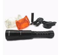MOVEED Forensic LEDs 4 Wavelengths Light Source, Crime Scene Investigation, Policeman Tool, Professtional UV Semen/Fingerprints/Biological Fluids, Rechargeable Flashlight
