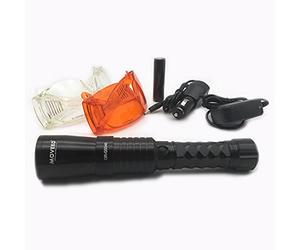 MOVEED Forensic LEDs 4 Wavelengths Light Source, Crime Scene Investigation, Policeman Tool, Professtional UV Semen/Fingerprints/Biological Fluids, Rechargeable Flashlight