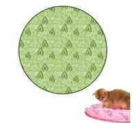 Movehii Guitar Cat Toy, Cat Balls Mat, 2 In 1 Simulated Interactive Hunting Cat Toy, Automatic 360° Rotating Kitten Toys with LED Simulate Hunting Instinct - USB Rechargeable (Green Mat)