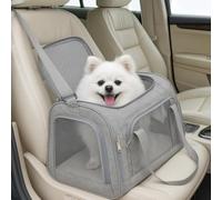 Movelo, Pet Carrier with Two Entrances - Top & Side Opening Soft-Sided Travel Carrier for Cats & Small Dogs up to 25 lbs - Airline Approved, Mesh Ventilation, Removable Pad & Shoulder Strap