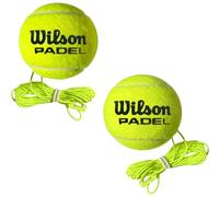MOVEMATE Set of 2 Wilson Padel Balls with Cord | Replacement Ball | Padel Trainer