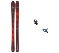 Movement - Freerando bindings - Pack Session 90 2025 for Men - Red Red 186 cm.178 cm.162 cm