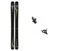 Movement - Freerando bindings - Touring Ski Set Alp Tracks 106 for Men - Black Black 170 cm.186 cm