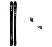 Movement - Freerando bindings - Touring Ski Set Session 85 Women for Women - Black Black 162 cm