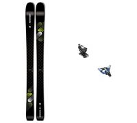 Movement - Freerando bindings - Touring Ski Set Session 95 for Men - Black Black 154 cm.162 cm