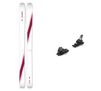 Movement - Freeride/Freestyle ski bindings - All-Mountain Ski Set Go 98 Women Ti 2024 for Women - Black Black