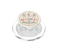 Movement Is Medicine Bone Motion Halloween Halloween PopSockets PopGrip for MagSafe