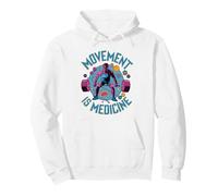 Movement Is Medicine Exercise Therapy Sports Medicine Pullover Hoodie