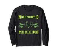 Movement is Medicine Sports Medicine Exercise Design Long Sleeve T-Shirt