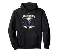 Movement is my Praise Dancing Christian Worship Dancer Girl Pullover Hoodie