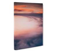 Movement of Clouds Canvas Print | Gallery Wrapped 30mm Frame Wall Art | 30x20 inches | Ready to Hang | Abstract Still Life Picture | Living Room Bedroom Lounge Office